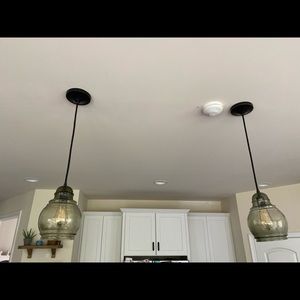 Pottery Barn Paxton Glass Medium Pendant